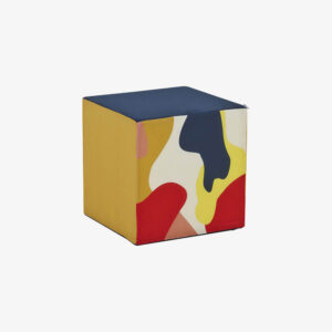 Foldable Storage Ottoman Footrest Toy Box Coffee Table Stool Cum Sitting Stool Basket Cubes